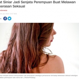 Saat Siniar Jadi Senjata Perempuan Buat Melawan Kekerasan Seksual